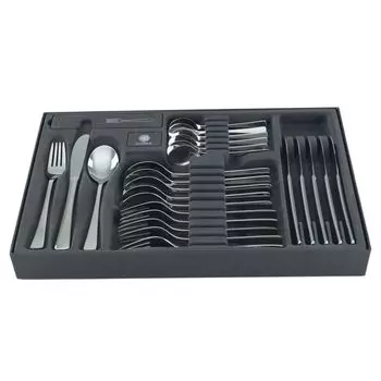 Набор столовых приборов Solex Karina 24 предмета на 6 персон в ящике для столовых приборов