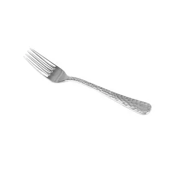 Набор столовых приборов Solex Lena, вилки десертные, 12 предметов, чеканный вид, серебро