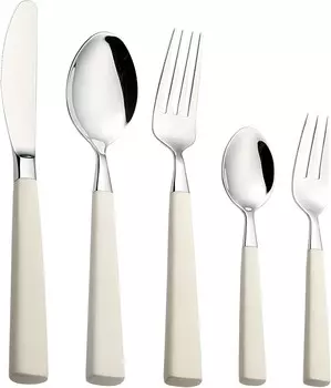 Набор столовых приборов Todai Ivon White, 5 предметов, производство Япония