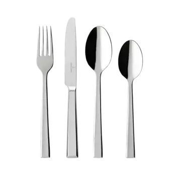 Набор столовых приборов Victor, 24 предмета Villeroy & Boch, серебряный/платиновый