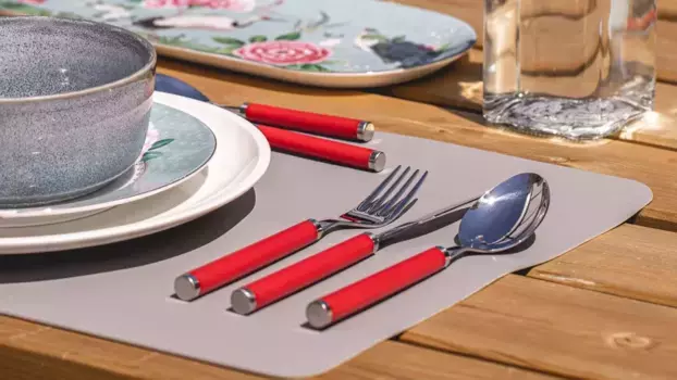 Набор столовых приборов Villeroy & Boch, красный