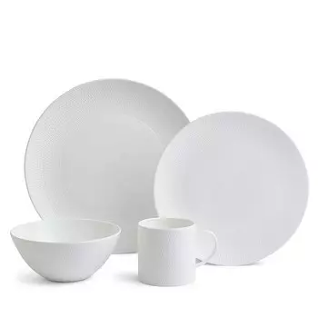 Набор столовых приборов Wedgewood Gio из 4 предметов Wedgwood, белый