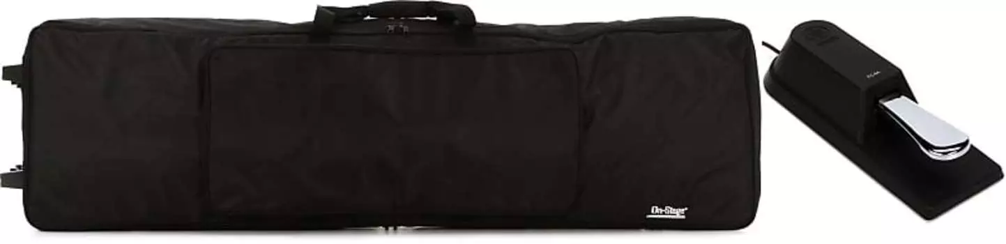 Набор сумок для 88-клавишного клавишного инструмента On-Stage KBA4088 с педалью сустейна/педальным переключателем Yamaha FC4A Yamaha + On-Stage FC4A=1 KBA4088=1