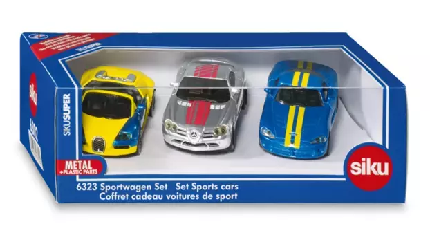 Набор суперспортивных автомобилей Siku