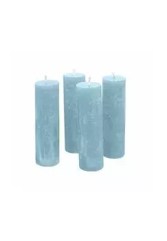 Набор свечей 4 шт. Muriel синие Loberon, синий
