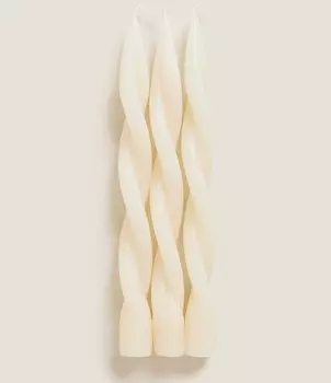 Набор свечей Zara Home Decorative Spiral, 3 шт