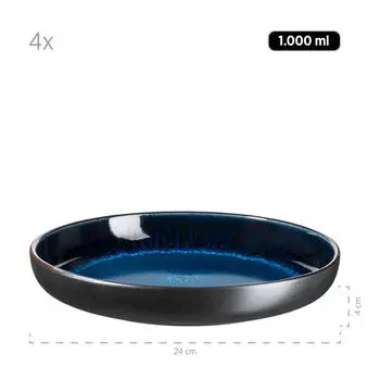 Набор тарелок 4 шт Mser