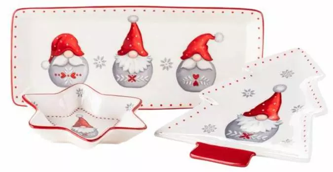 Набор тарелок аурела (набор из 3 шт.) Mser, серый