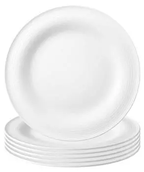 Набор тарелок для завтрака beat colorglaze, 6 шт. Seltmann Weiden, белый