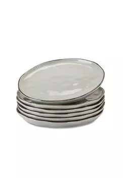 Набор тарелок из 6 шт. Biarr серый Loberon, серый