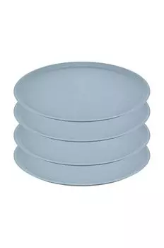 Набор тарелок Koziol Connect 25,5 см, 4 шт, синий