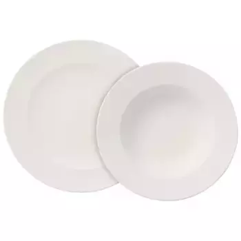 Набор тарелок на 4 персоны For Me Villeroy & Boch, белый
