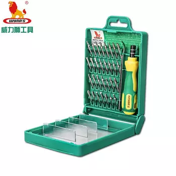 Набор телекоммуникационных отверток Wynns W3475, комбинированная отвертка, универсальная отвертка, набор из 32 предметов