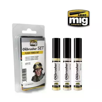 Набор телесных цветов, Oilbrusher Sets