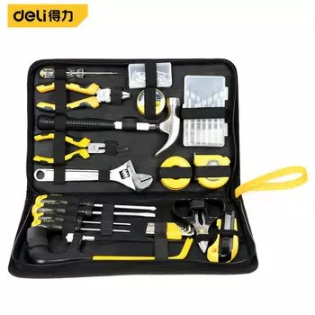 Набор тканевых сумок Deli, набор инструментов, набор инструментов для электрика, деревообработки, ручные инструменты, набор из 30 предметов DL5930