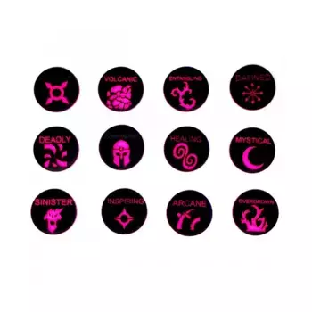 Набор токенов — маркеры пейзажа AoS, Laser Warriors - Markers & Tokens