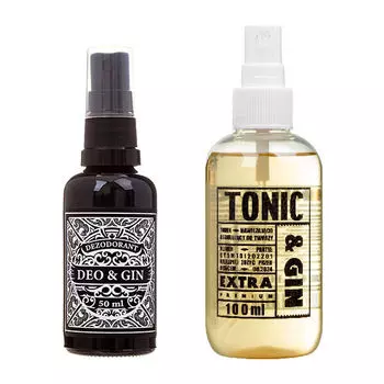 Набор только для ценителей: тоник для лица tonic&gin Cyrulicy Gin, 50 мл