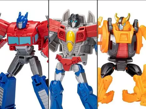 Набор Transformers: EarthSpark Warrior Set of 3 Figures Hasbro