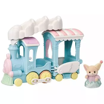 Набор транспортных средств Calico Critters Floating Cloud Rainbow Train Calico Critters