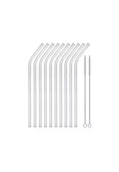 Набор трубочек для питья 12 шт., klar