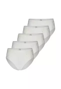 Набор трусов-брифов базового размера, 5 шт Nina von C., цвет Champagner