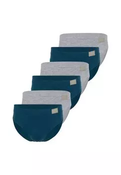 Набор трусов / трусов, 6 шт., мужские GO Natural sloggi, серый