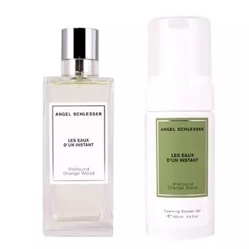 Набор: туалетная вода унисекс Angel Schlesser Les Eaux D'Un Instant Profound Orange Wood, 100 мл