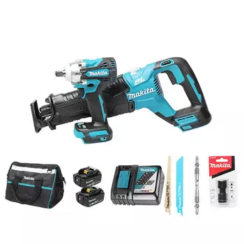 Сабельная пила Makita DJR187 + Гайковерт Makita DTW 300