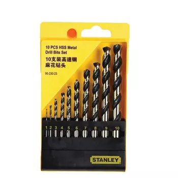 Набор ударных сверл STANLEY из высокоскоростной стали, многофункциональная стальная плитка, расширитель для сверления и открытия из алюминиевого сплава 95-230-23 на складе