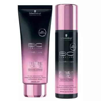 Набор уходовой косметики, 2 шт. Schwarzkopf, BC Fibre Force