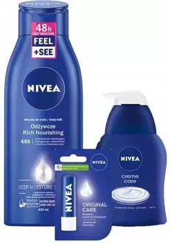 Набор уходовой косметики, 3 шт. Nivea Creme Care