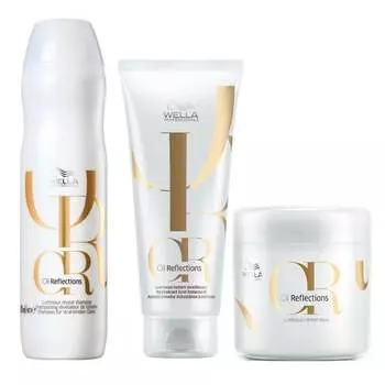 Набор уходовой косметики, 3 шт. Wella, Oil Reflections