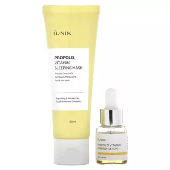 Набор уходовой косметики iUNIK Propolis Edition, 2 предмета