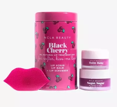 Набор уходовой косметики Ncla Beauty Kit Skincare, темно-красный, 3 предмета