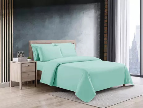 Набор ультрамягких простыней Kathy Ireland Cool Max из 6 предметов Kathy Ireland, цвет Sea Foam