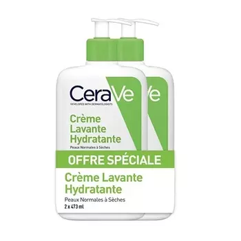 Набор увлажняющих очищающих средств - 2 X 473 мл CeraVe