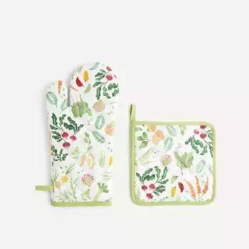 Набор варежек для овощей и прихваток Basics El Corte Ingls, разноцветный