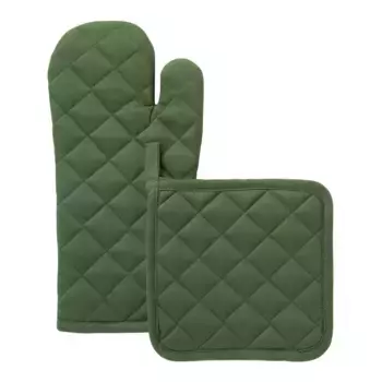 Набор варежек и прихватки Solid El Corte Ingls, пихта