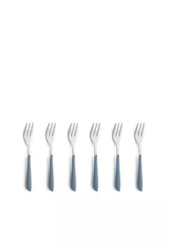 Набор вилок для торта Kuppels, denimblau