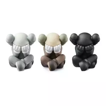 Набор виниловых фигурок Kaws Separated, серый/коричневый/черный