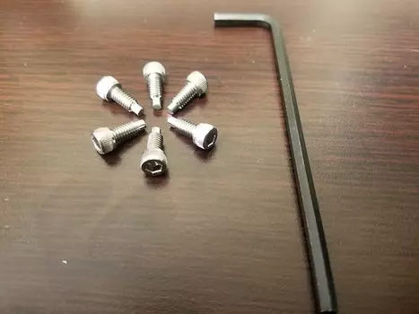 Набор винтов Fender Stratocaster Deluxe & Mini Floyd Rose Tremolo Custom из нержавеющей стали