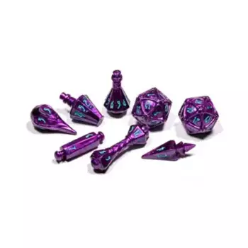 Набор Wizard Poly — Wizardstone (8), Polyhero Dice - Wizard (Tabletop Tycoon)