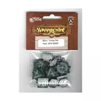 Набор войск, Warmachine - Warcaster Token Sets - Mercenaries (Gale Force Nine)