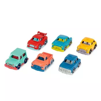 Набор Wonder Wheels из 6 маленьких машинок - 6 MINI RIDERS Inna marka