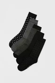 Набор высоких носков с рисунком PULL&amp;BEAR