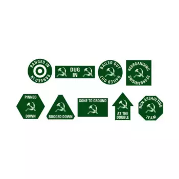 Набор жетонов Героя Танкового, Flames of War - WWII - Soviet - Box Sets & Miscellaneous