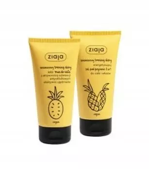НАБОР ZIAJA: мусс для тела + гель для душа, 2x160мл