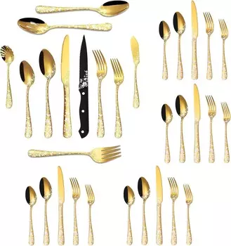 Набор золотых серебряных изделий из 73 предметов на 12 персон Stapava