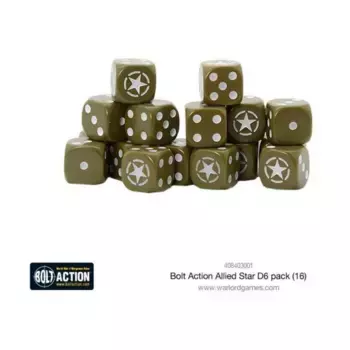 Набор «Звезда союзников» D6 (16), Bolt Action - Core & Assorted