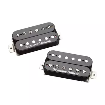 Набор звукоснимателей-хамбакеров Seymour Duncan Hot Rodded SH-4/SH-2, черный черный